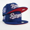 New Era Custon Snapback 950 Texas Rangers Metallic Thread 2024 All-star Game Patch