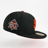 New Era Custom Exclusive Fitted San Francisco Giants 60th Anniversary Patch