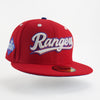 New Era Custom Exclusive Fitted Texas Rangers 2023 WS Patch