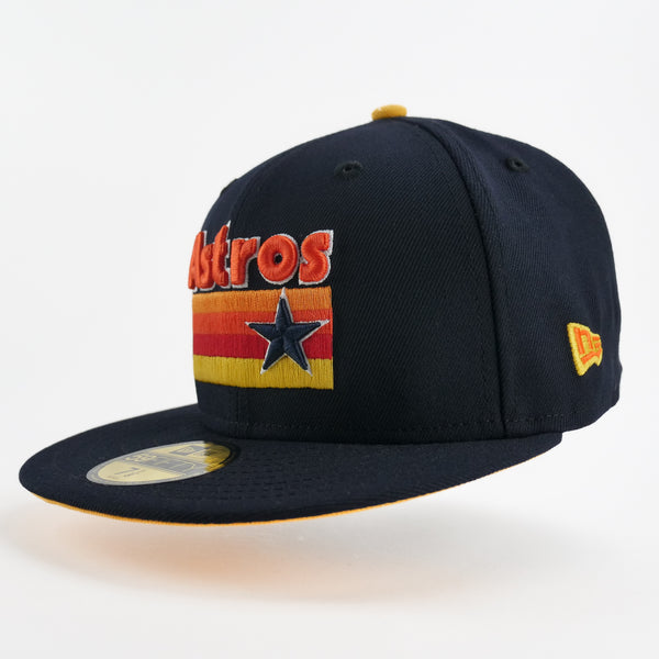 New Era Custom Exclusive Fitted Houston Astros (OG Stripes) 45 Years Patch