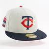 New Era Custom Exclusive Fitted Minnesota Twins 2010 Inaugural Season Patch