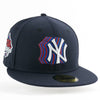 New Era Fitted Custom Exclusive New York Yankees Metallic Shock Wave 1999 WS Patch