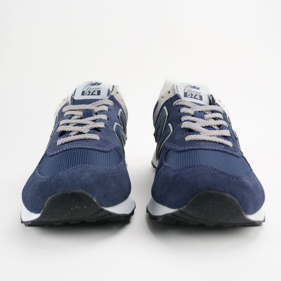 New Balance 574 Core Midnight Navy Grey White Magic Sneaker