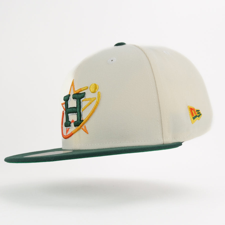 New Era Custom Exclusive Fitted 5950 Houston Astros 2005 World Series (Citrus Atom Burst)