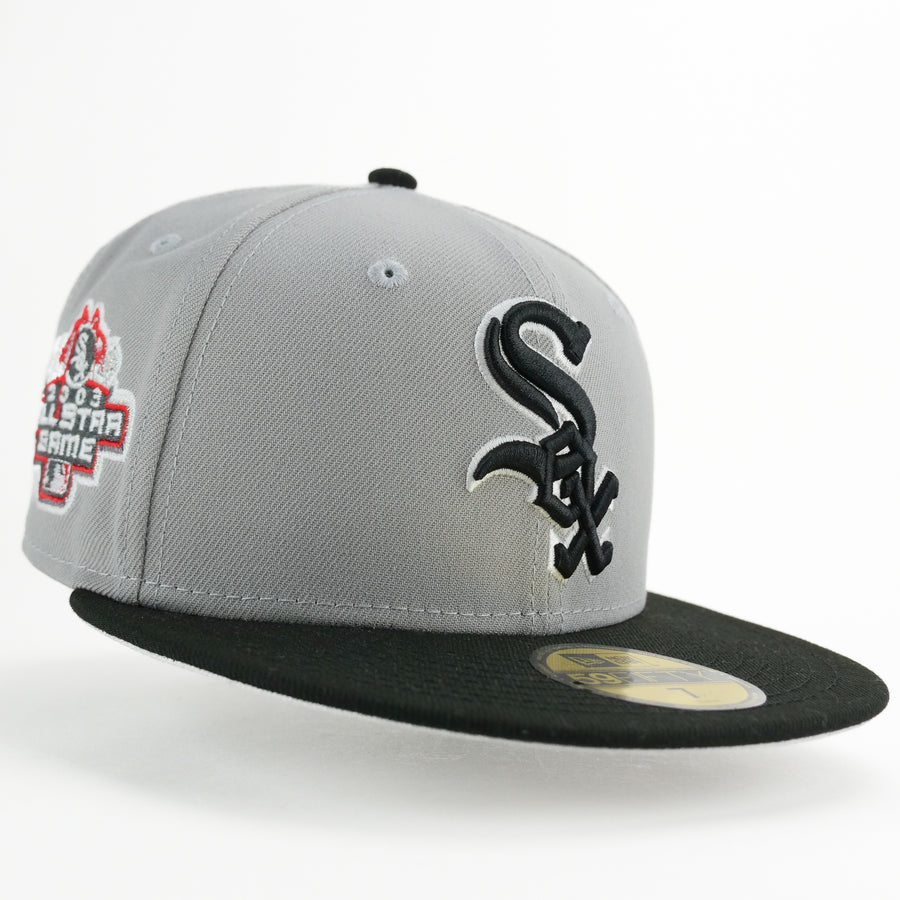 New Era Custom Exclusive Fitted Chicago White Sox (Gray Alternate) 2003 All Star Game Patch