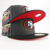 New Era NFL Custom Exclusive Fitted San Francisco 49ers (6 Time Champions)