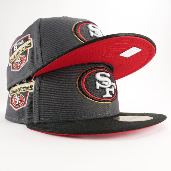 New Era NFL Custom Exclusive Fitted San Francisco 49ers (6 Time Champions)