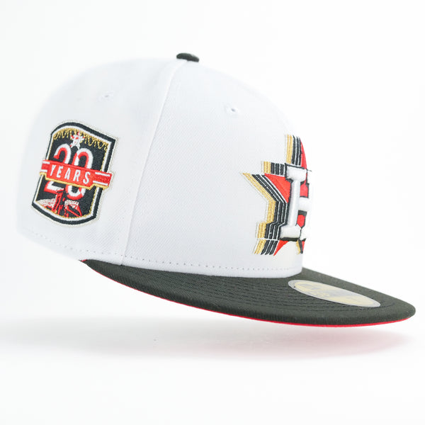 New Era Custom Exclusive Fitted Houston Astros Metallic (Shockwave) 20 Years Anniversary Patch