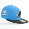 New Era NFL Custom Exclusive Fitted Detroit Lions (Blue Rush Alternate 60th Seasons)