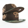 New Era Custom Exclusive Snapback Arizona Diamondbacks (Camo Copper) 2001 WS