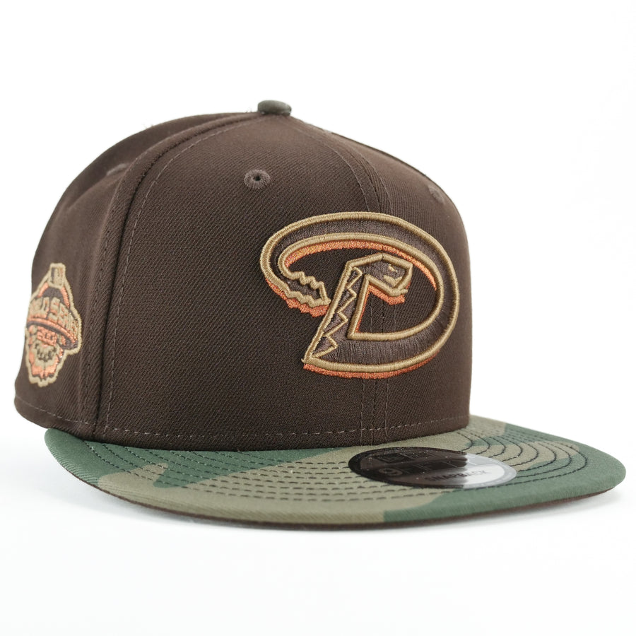 New Era Custom Exclusive Snapback Arizona Diamondbacks (Camo Copper) 2001 WS