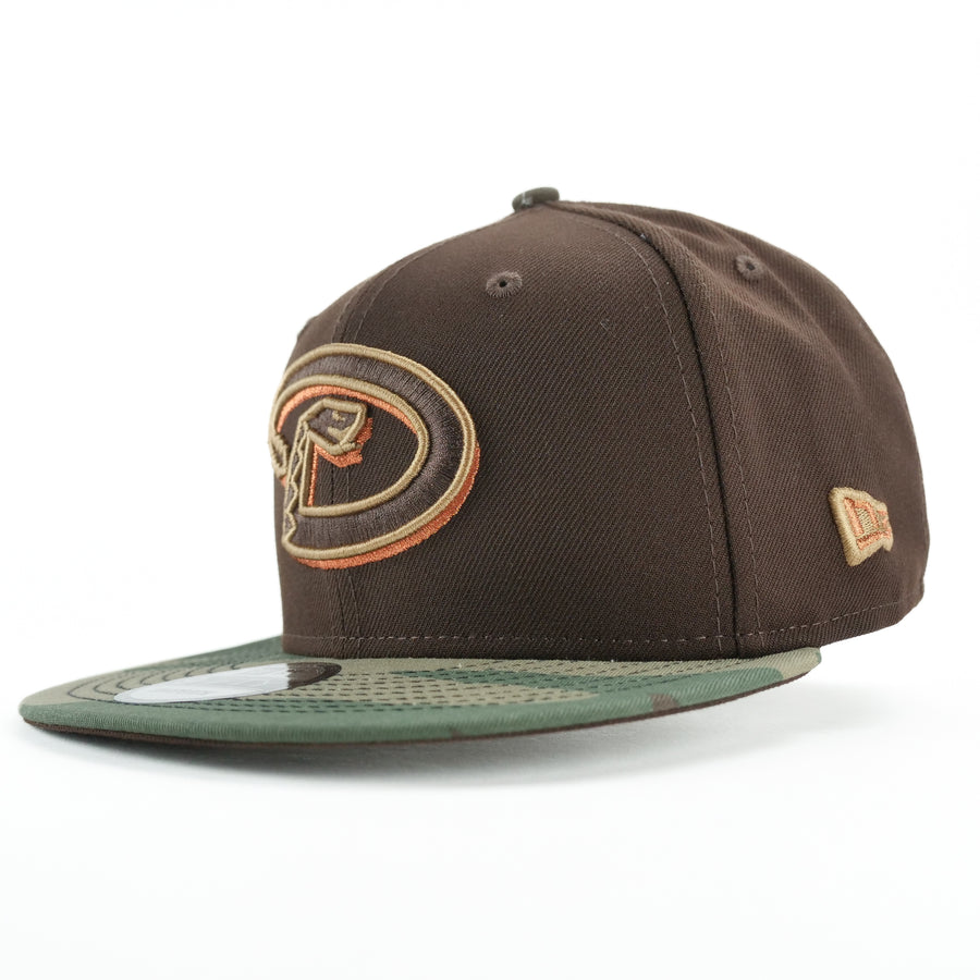 New Era Custom Exclusive Snapback Arizona Diamondbacks (Camo Copper) 2001 WS