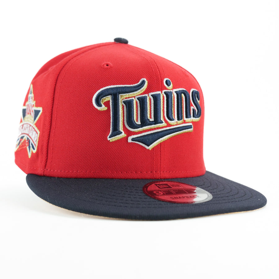 New Era Custom Exclusive 9fisty Snap back Minnesota Twins Metallic 1985 All Star Game