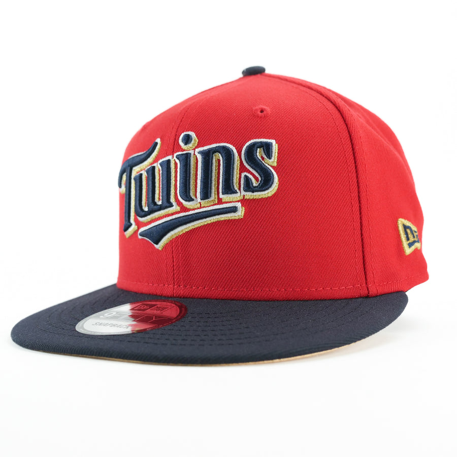 New Era Custom Exclusive 9fisty Snap back Minnesota Twins Metallic 1985 All Star Game