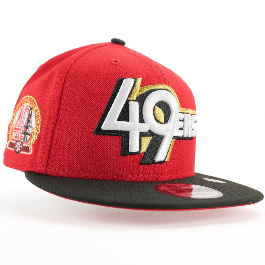 New Era NFL Custom Exclusive Snap Back San Francisco 49ers (40 Years)