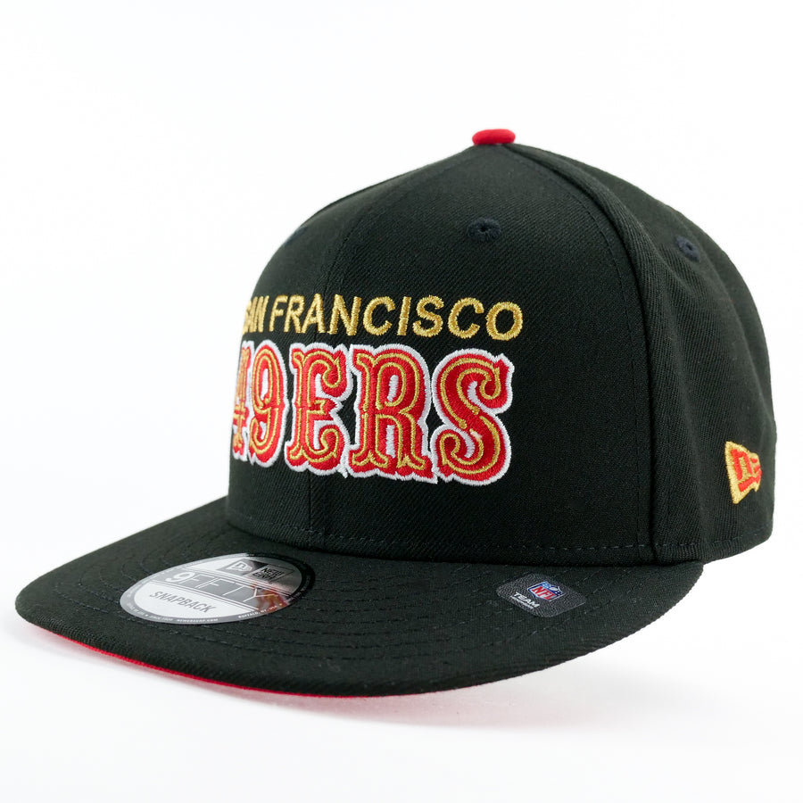 New Era NFL Custom Exclusive Snap Back San Francisco 49ers (Back 2 Back Champions 88-89)