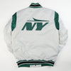 Starter NFL Satin Custom Exclusive Jacket New York Jets White (Take Flight)