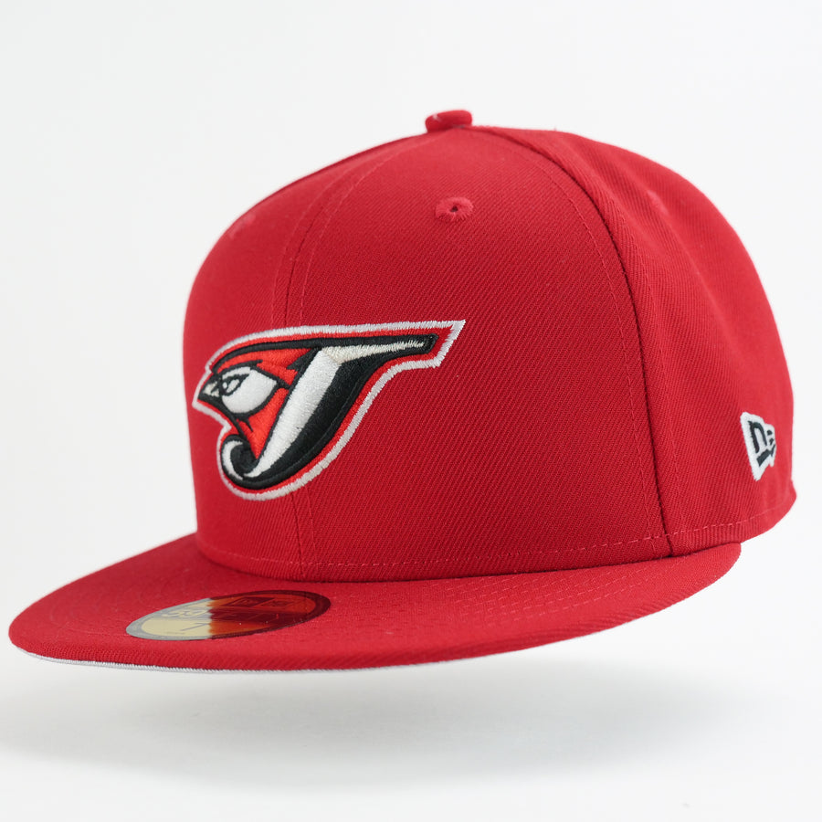 New Era Fitted 5950 Custom Exclusive Red Toronto Blue Jays 1991 All Star Game Patch