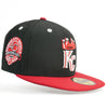 New Era 5950 Custom Exclusive Fitted Kansas City Royals (King Crown) 40th Anniversary Patch