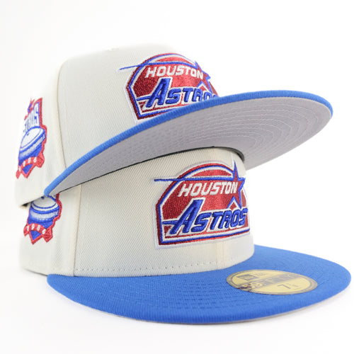 New Era Custom Exclusive 5950 Houton Astros (1986 Astrodome Metallic Ruby Red)