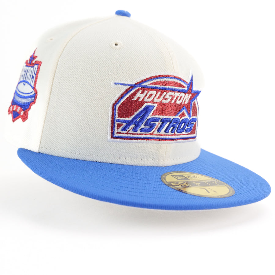 New Era Custom Exclusive 5950 Houton Astros (1986 Astrodome Metallic Ruby Red)
