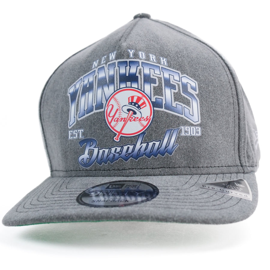 New Era 950 A-Frame Snapback New York Yankees (Acid Wash Grey)