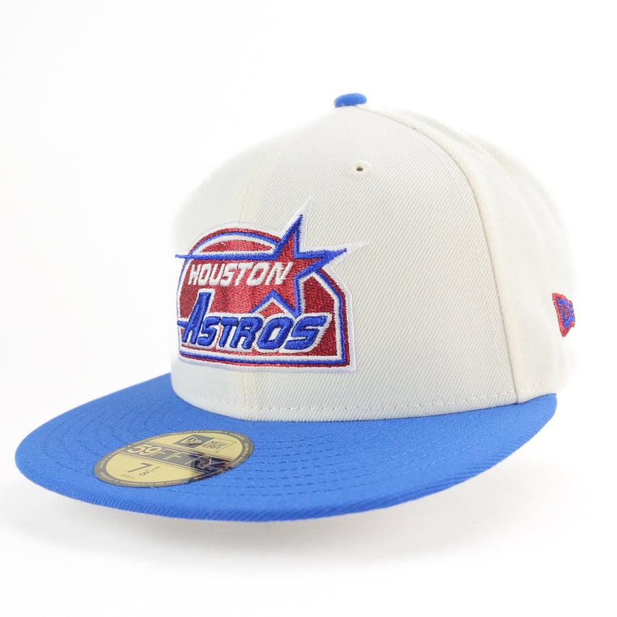 New Era Custom Exclusive 5950 Houton Astros (1986 Astrodome Metallic Ruby Red)