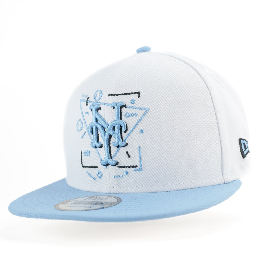 New Era Custom Exclusive 950 Snapback New York Mets Legend Blue (Final Season Shea Patch)