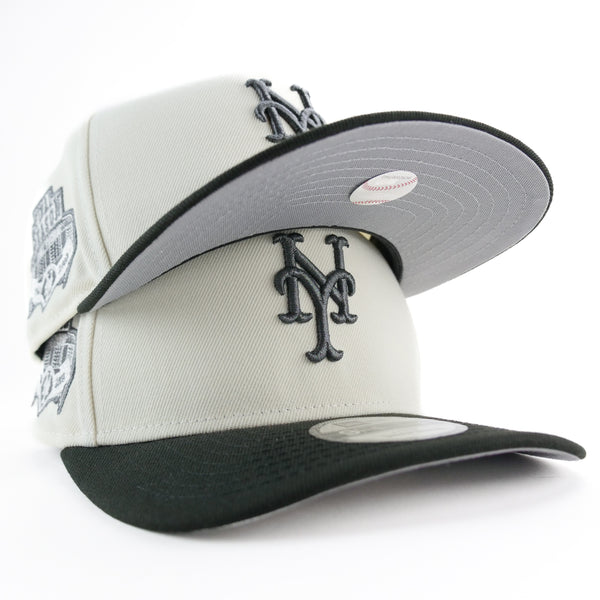 New Era Custom Exclusive 950/A Frame New York Mets Final Season Shea Patch (Chrome Black Metallic)