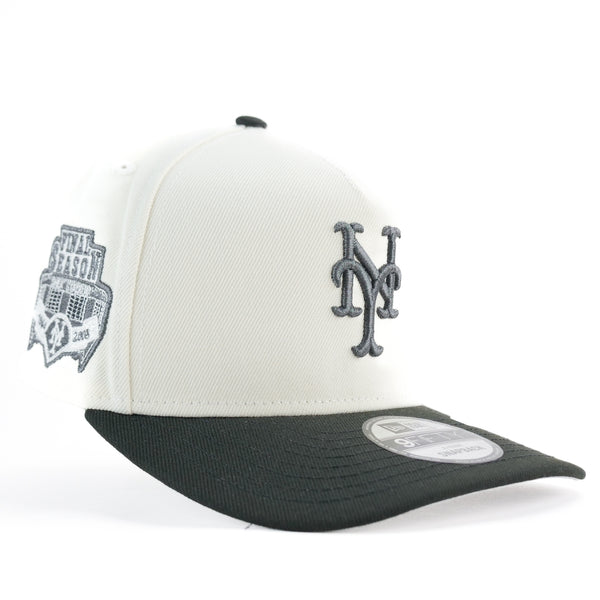 New Era Custom Exclusive 950/A Frame New York Mets Final Season Shea Patch (Chrome Black Metallic)