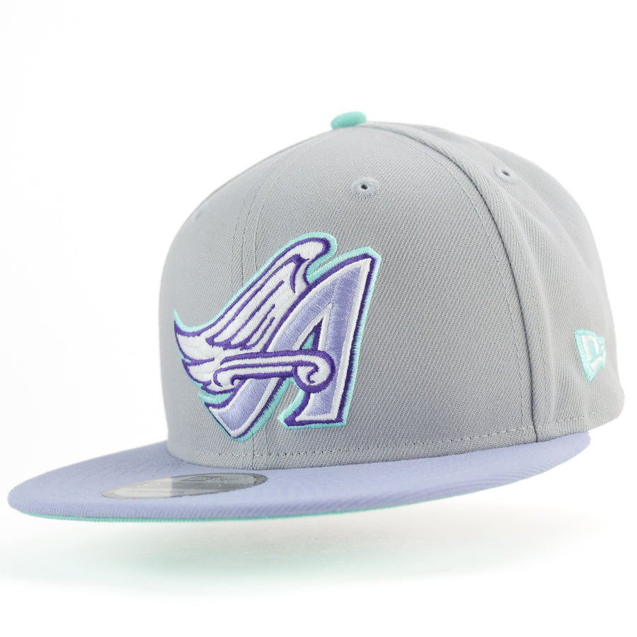 New Era Custom Exclusive Snapback Anaheim Angels 50th Anniversary Patch (Lavender Seaglass)