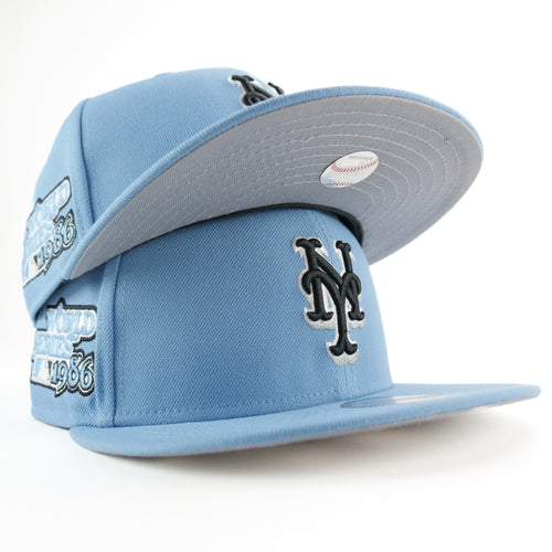 New Era Custom Exclusive 950 Snapback New York Mets University Blue (1986 WS Patch)