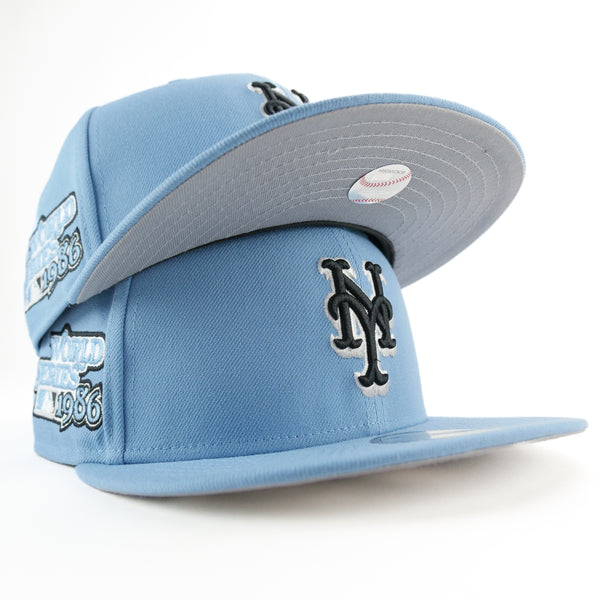 New Era Custom Exclusive 950 Snapback New York Mets University Blue (1986 WS Patch)