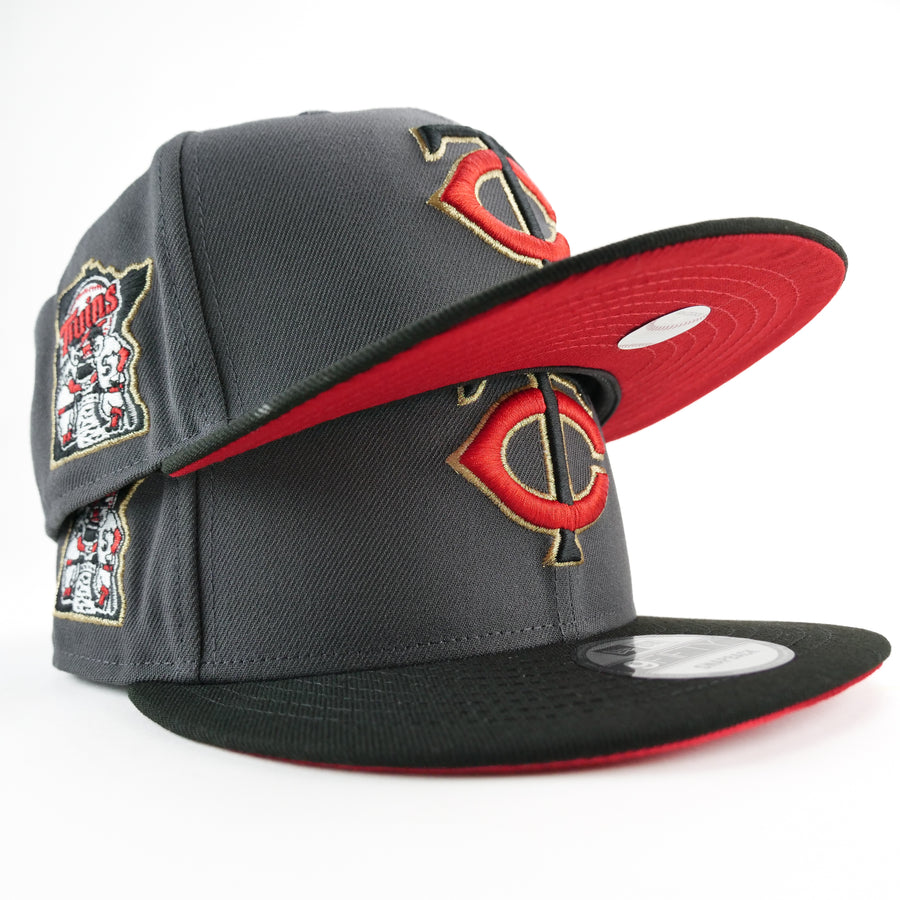 New Era Custom Exclusive Snapback Minnesota Twins (Graphite)