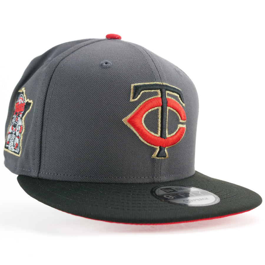 New Era Custom Exclusive Snapback Minnesota Twins (Graphite)