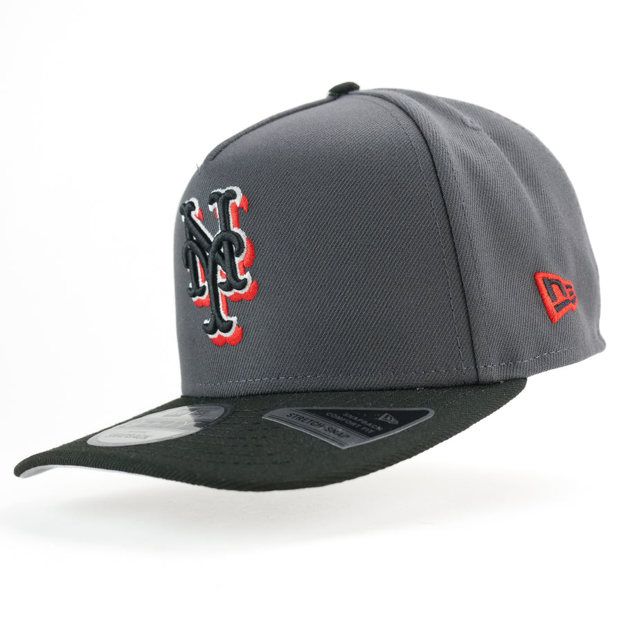 New Era Custom Exclusive 950 A/Frame Snapback New York Mets 2000 Subway Series (Storm Gray)