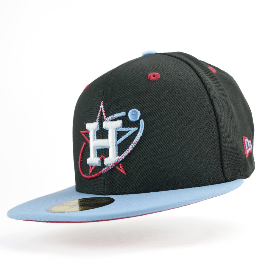 New Era Custom Exclusive Fitted Houston Astros (35 Years Commentative Patch) Oilers Inspired Colorway