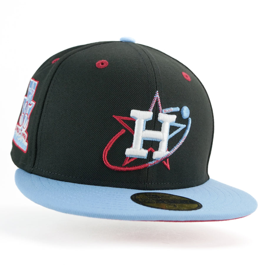 New Era Custom Exclusive Fitted Houston Astros (35 Years Commentative Patch) Oilers Inspired Colorway