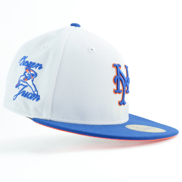 New Era Custom Exclusive 5950 Fitted New York Mets White Alternate (Chosen Juan) Juan Soto Cap