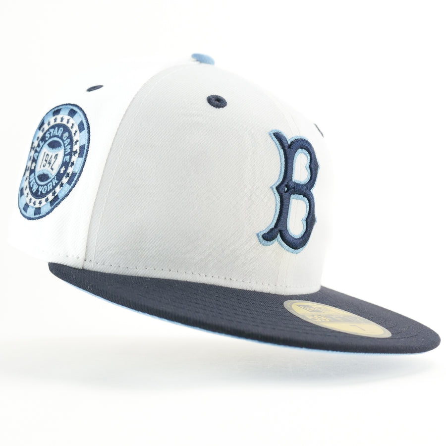 New Era Custom Exclusive 5950 Fitted Brooklyn Dodgers 1942 All Star Game Patch