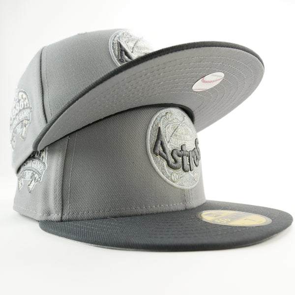 New Era Custom Exclusive Fitted Houston Astros 1986 All Star Game Patch (Silver Surfer)