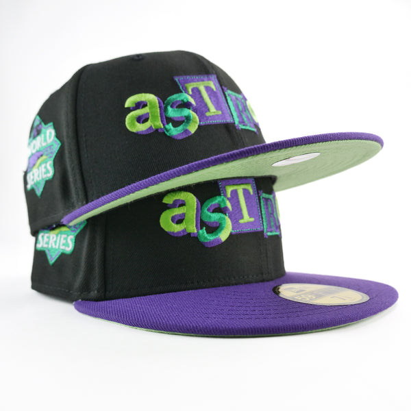 New Era Custom Exclusive 5950 Houston Astros 2022 World Series (Metallic Purple Joker)