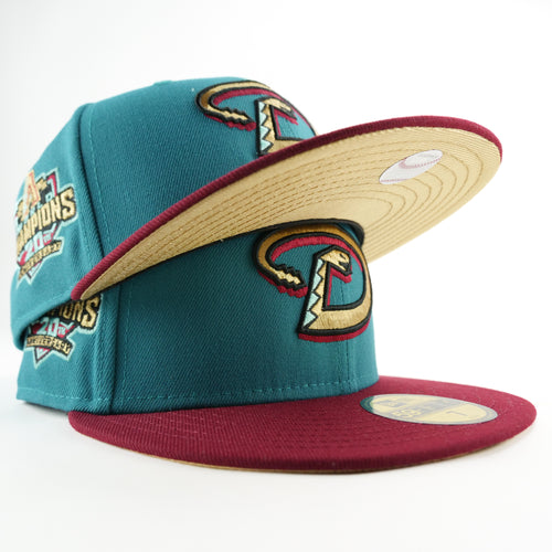 New Era Custom Exclusive Fitted Arizona Diamondbacks 20th Anniversary WS Patch (Spiderman Villian Mysterio)