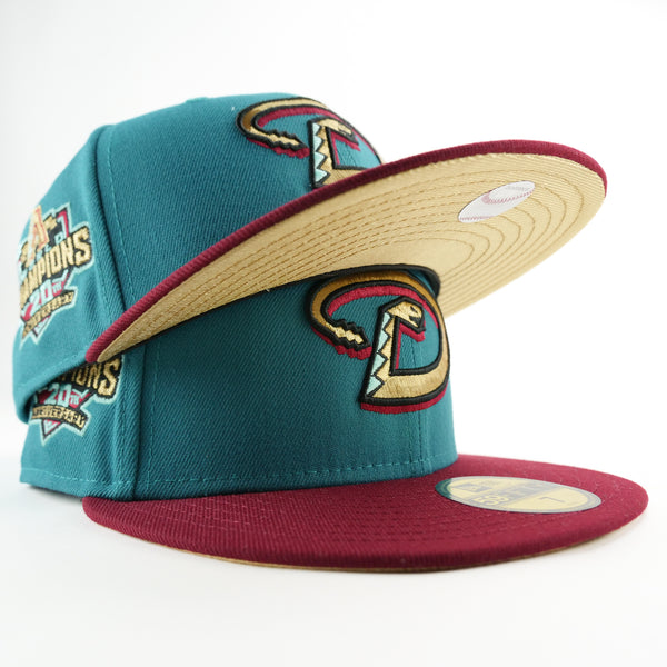New Era Custom Exclusive Fitted Arizona Diamondbacks 20th Anniversary WS Patch (Spiderman Villian Mysterio)