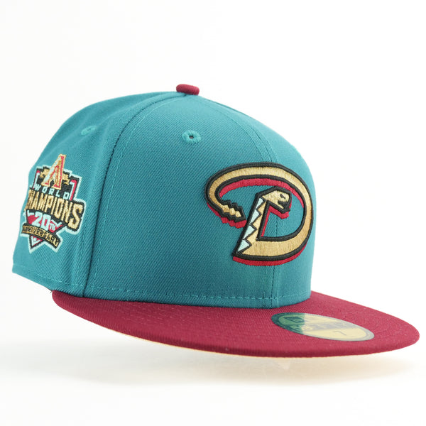 New Era Custom Exclusive Fitted Arizona Diamondbacks 20th Anniversary WS Patch (Spiderman Villian Mysterio)
