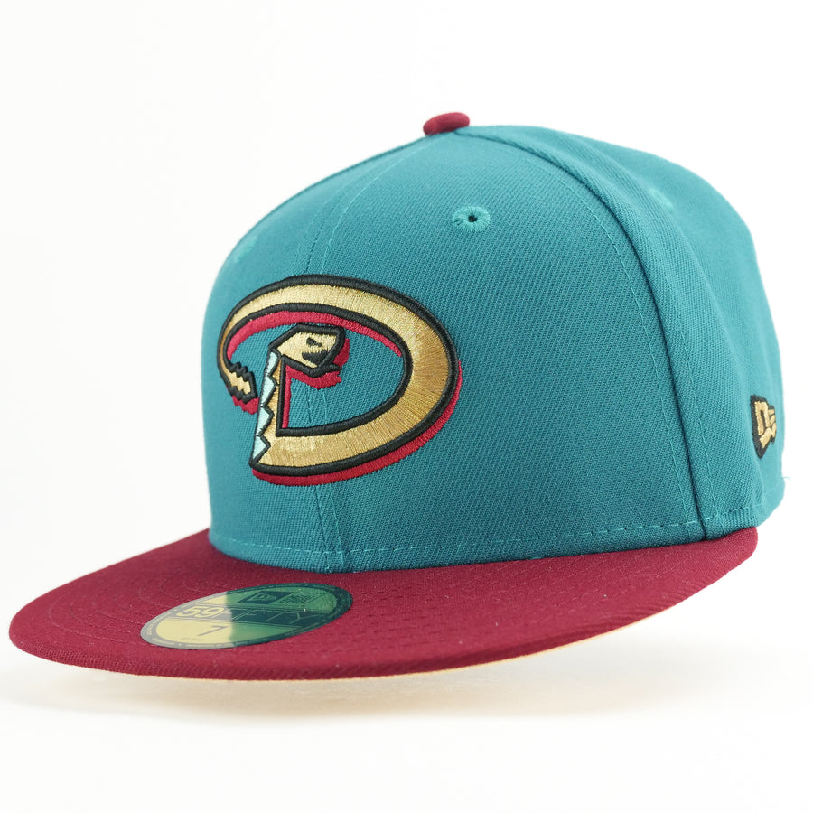 New Era Custom Exclusive Fitted Arizona Diamondbacks 20th Anniversary WS Patch (Spiderman Villian Mysterio)