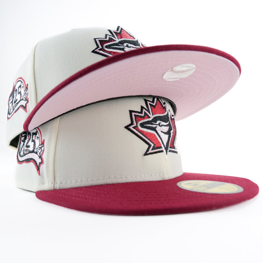 New Era Custom Exclusive 5950 Fitted Toronto Blue Jays 25th Anniversary Patch