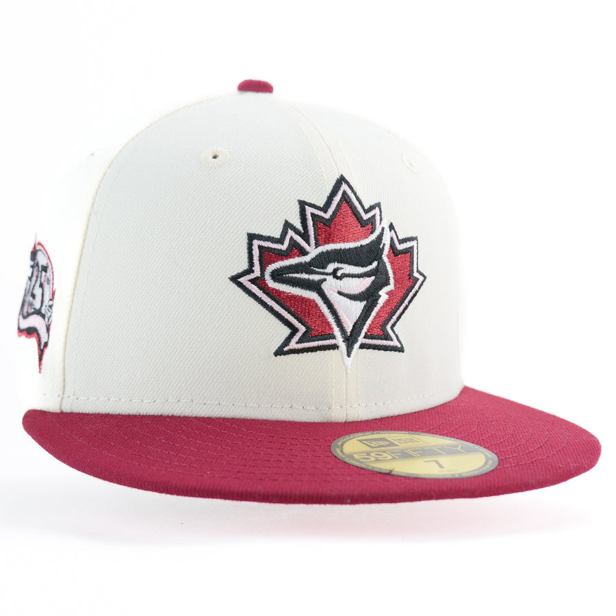 New Era Custom Exclusive 5950 Fitted Toronto Blue Jays 25th Anniversary Patch