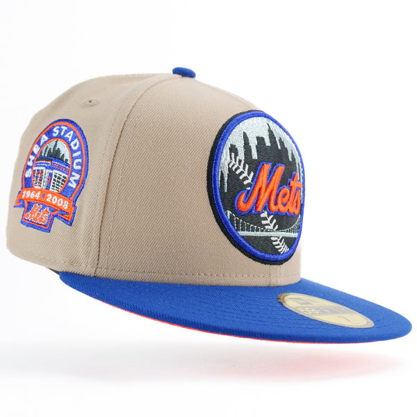 New Era Custom Exclusive Fitted New York Mets Metallic Skyline Shea Stadium