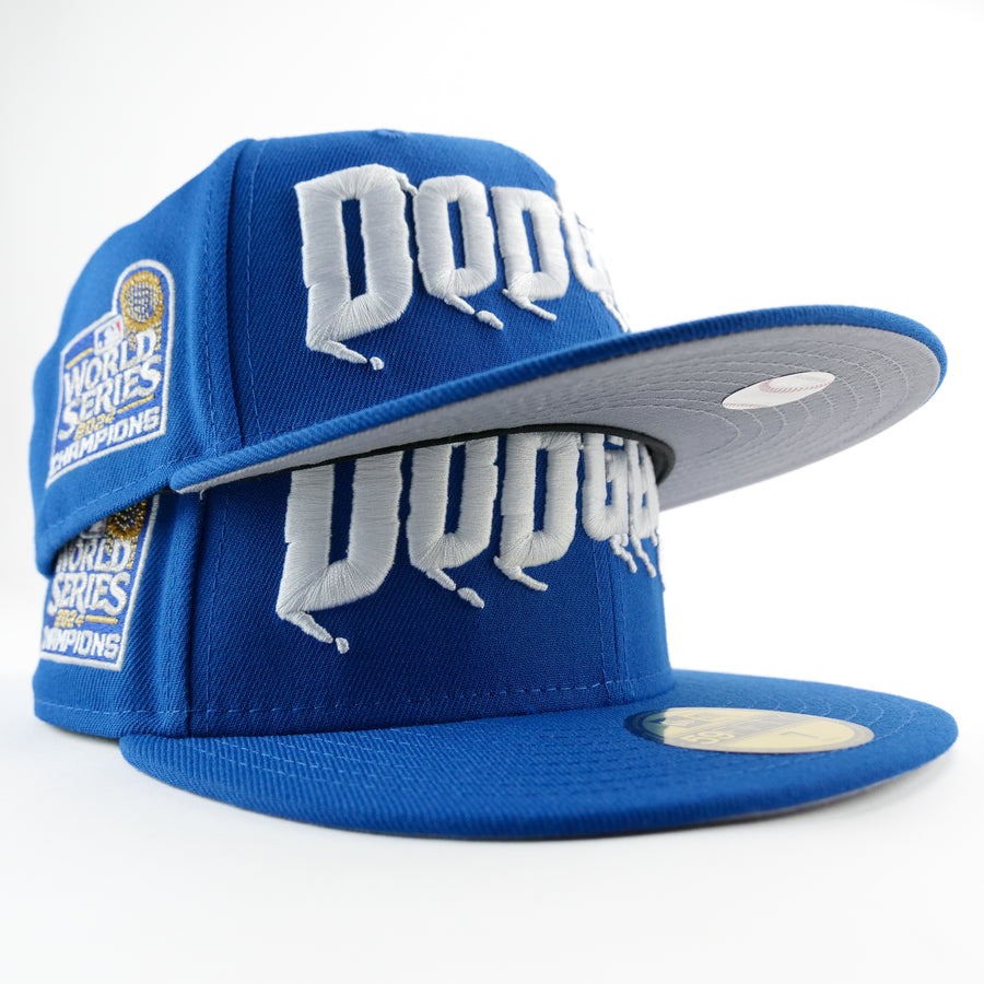 New Era Custom Exclusive Fitted Los Angeles Dodgers 2022 Worl Series Champions